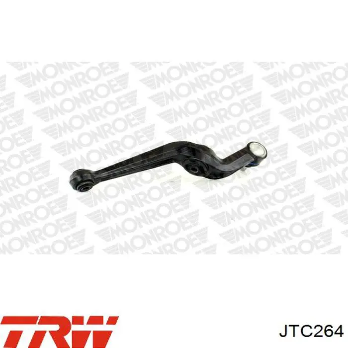 Brazo inferior izquierdo de la suspensión delantera V400446 VEMO/Vaico