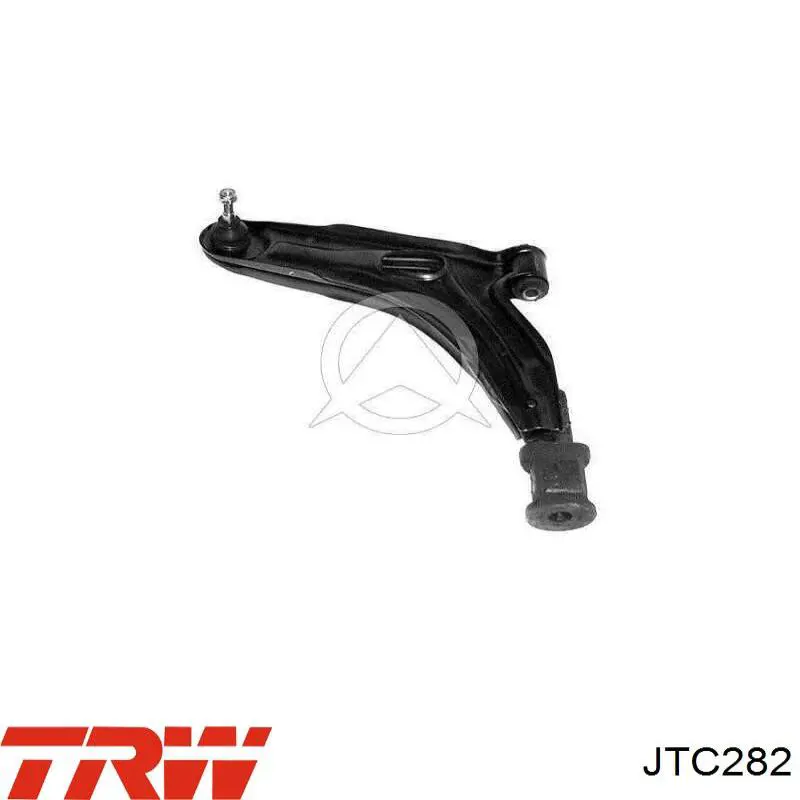 Brazo inferior izquierdo de la suspensión delantera Lemforder 2002901