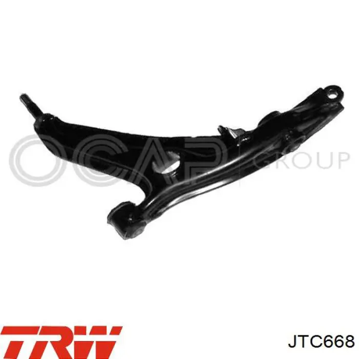 Brazo inferior izquierdo de la suspensión delantera 49500 Mapco
