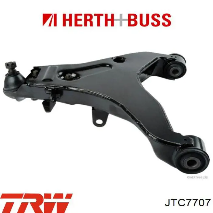 Brazo inferior izquierdo de la suspensión delantera TRW JTC7707 precio, desde 106,87 EUR