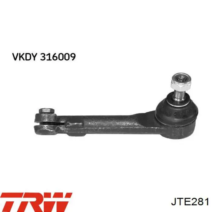 JTE281 TRW rótula barra de acoplamiento exterior