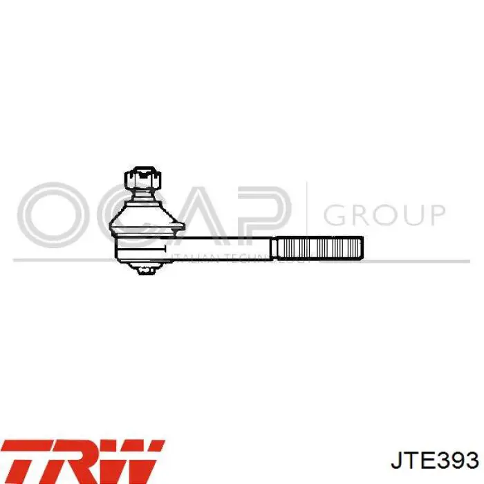 Rótula barra de acoplamiento exterior Nissan Terrano 1 WD21
