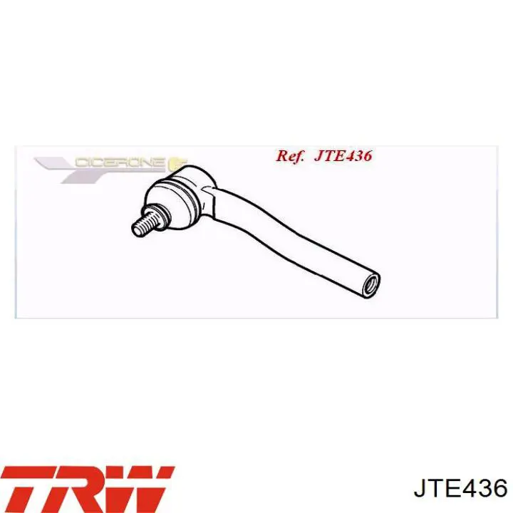 JTE436 TRW rótula barra de acoplamiento exterior