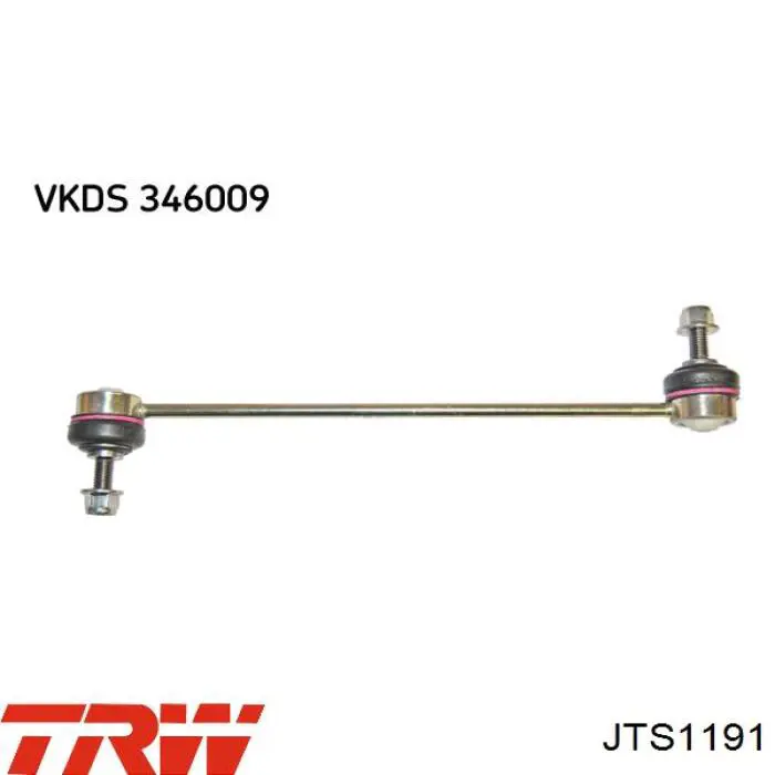 Bieleta estabilizadora delantera TRW JTS1191 precio, desde 14,64 EUR