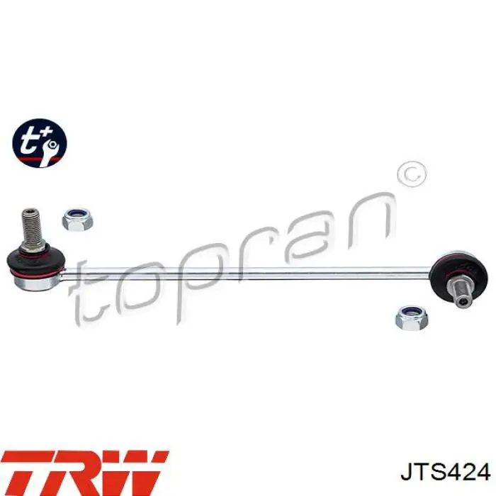 Bieleta estabilizadora delantera TRW JTS424 precio, desde 18,51 EUR