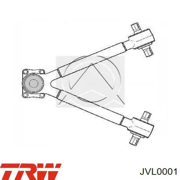 Barra oscilante, suspensión de ruedas, brazo triangular para Iveco Eurostar 