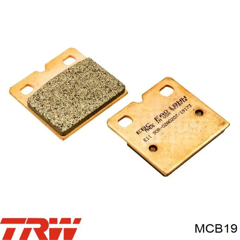 Pastillas freno delanteras TRW MCB19 precio, desde 19,59 EUR