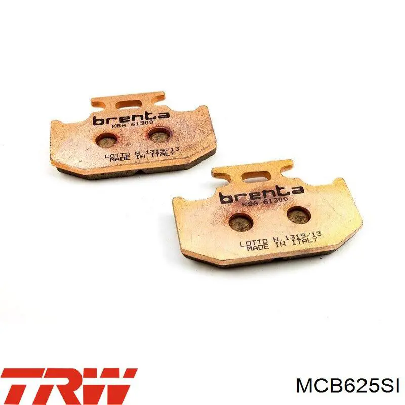 Pastillas traseras de freno TRW MCB625SI precio, desde 20,21 EUR