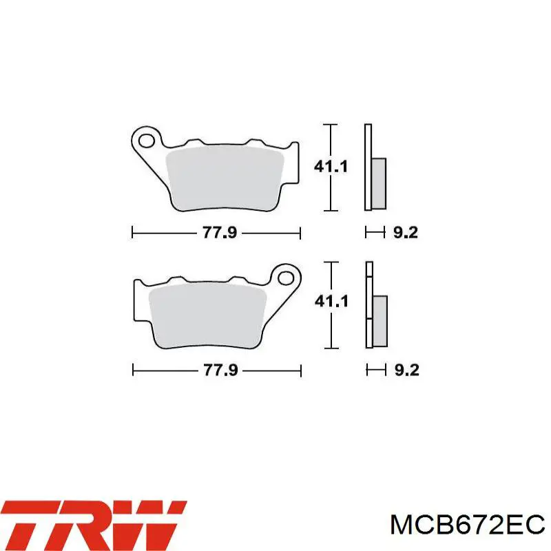  TRW MCB672EC precio, desde 25,77 EUR