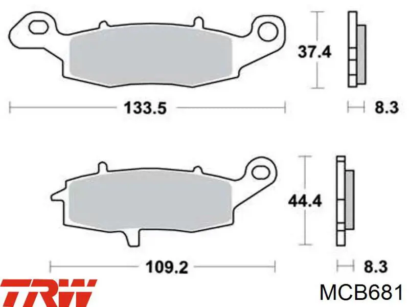 FA231HH EBC Brakes Pastillas delanteras
