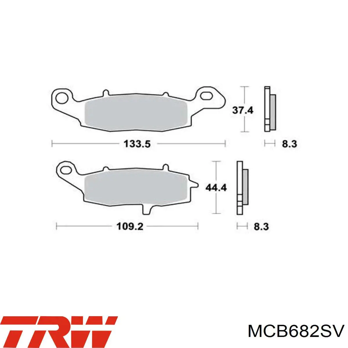 59302-33890-000 Suzuki pastillas de freno delanteras