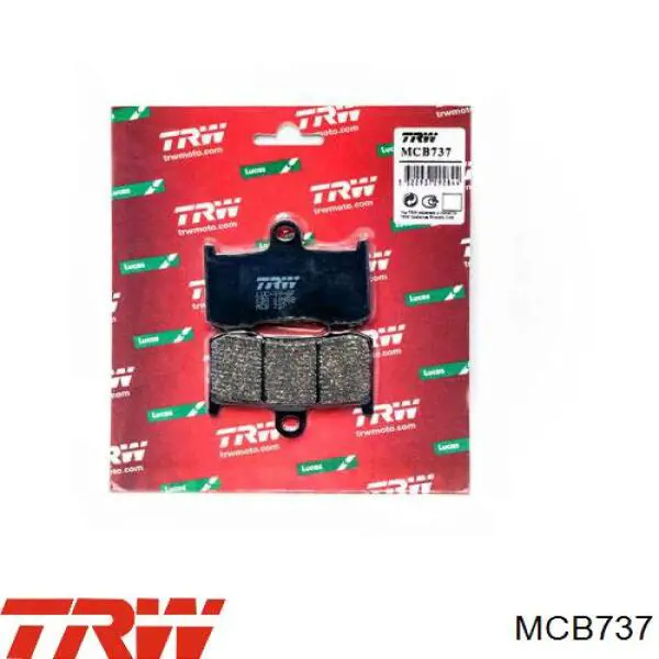 Pastillas freno delanteras TRW MCB752SV precio, desde 28,37 EUR
