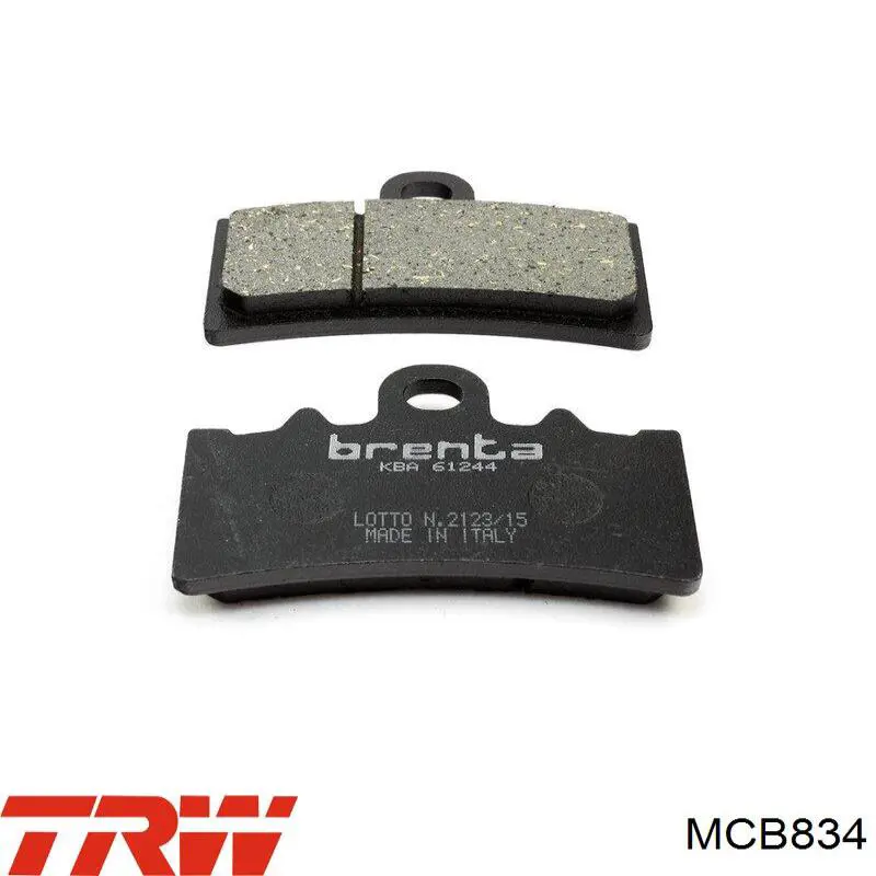  TRW MCB834 precio, desde 21,61 EUR