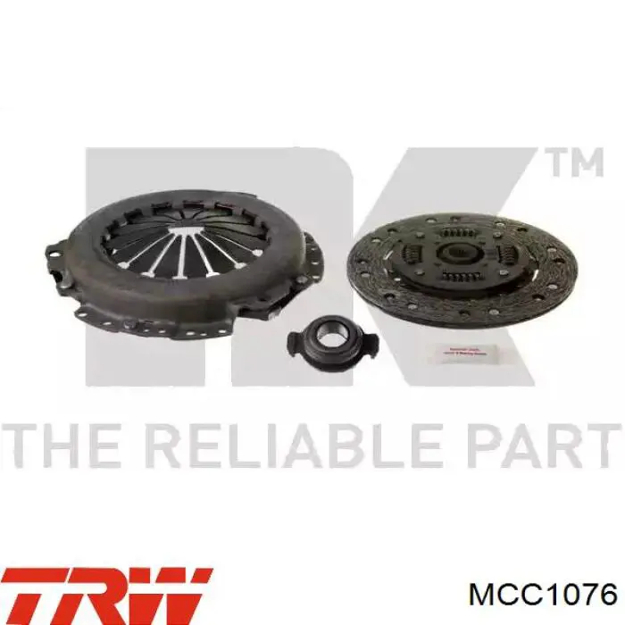 Disco de embrague TRW MCC1076