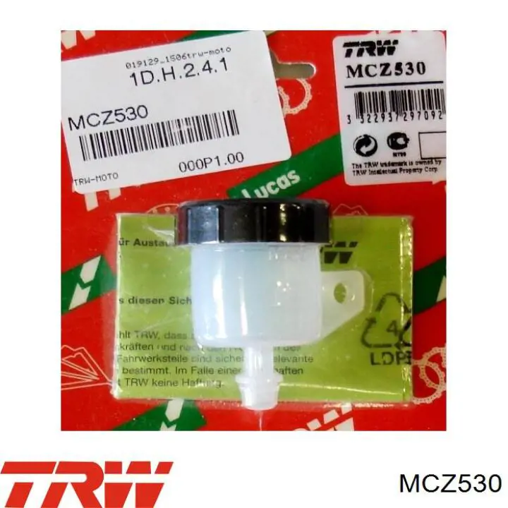 Depósito de líquido de frenos TRW MCZ530 precio, desde 22,40 EUR