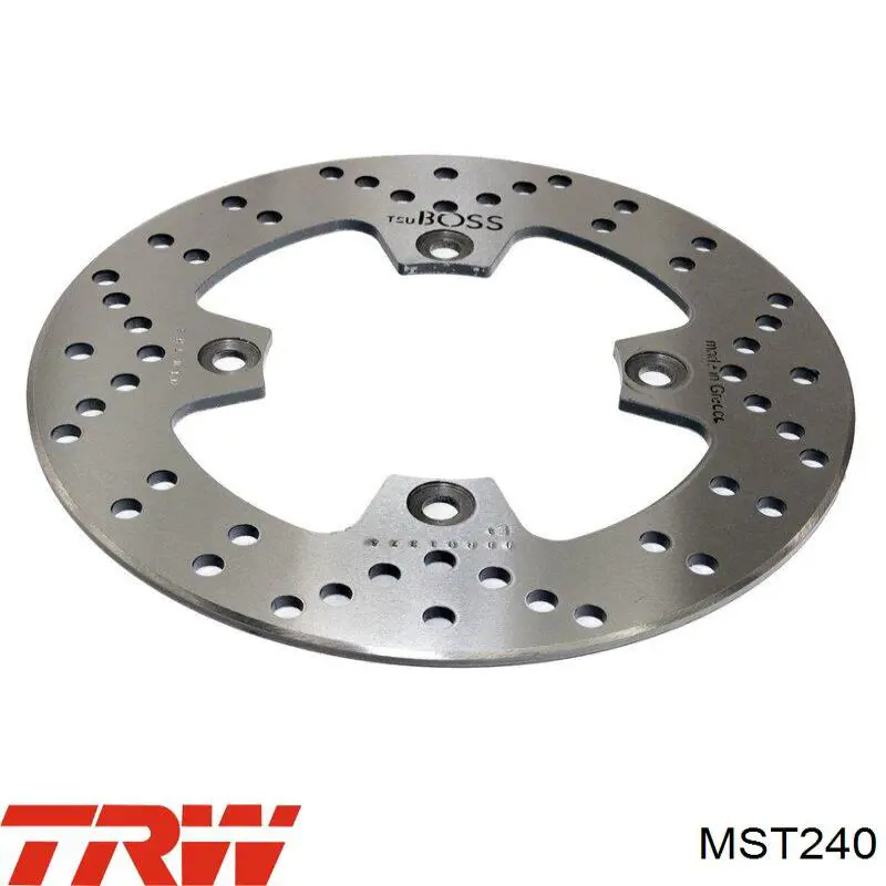 Disco de freno trasero TRW MST240 precio, desde 94,36 EUR