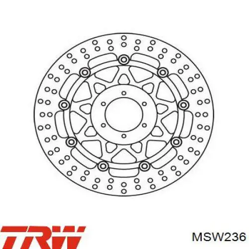 MSW236 TRW Discos