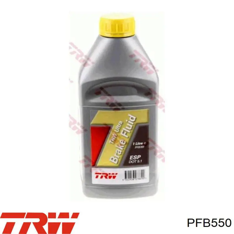 Líquido de freno TRW BRAKE FLUID 0.5 L DOT 5.1 (PFB550)