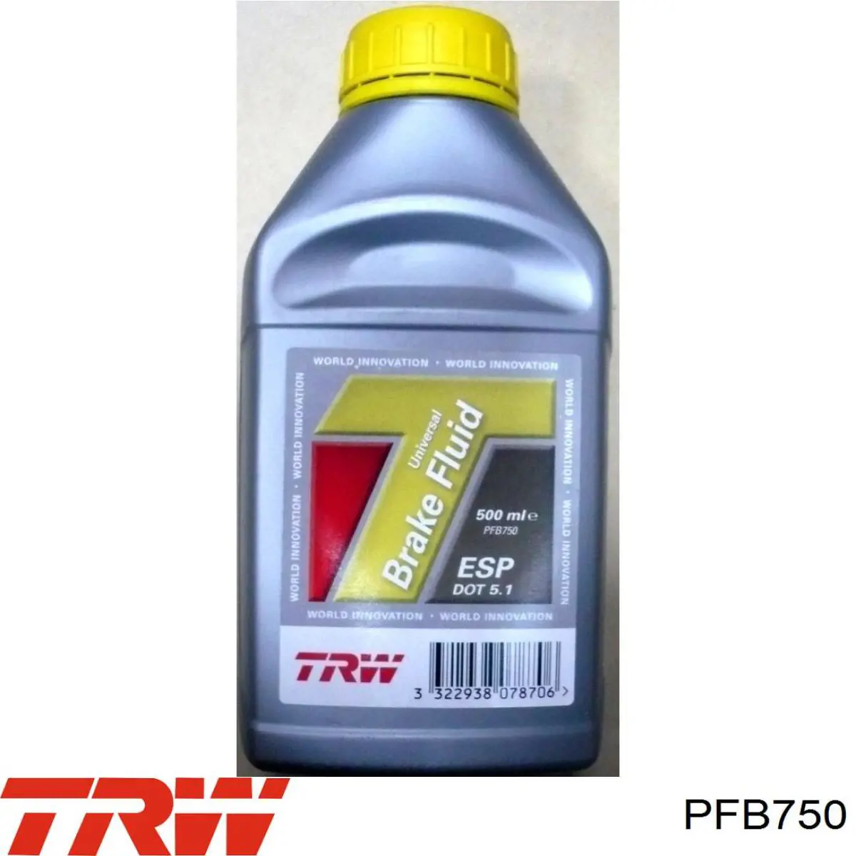 Líquido de freno TRW 0.5 L DOT 5.1 (PFB750)