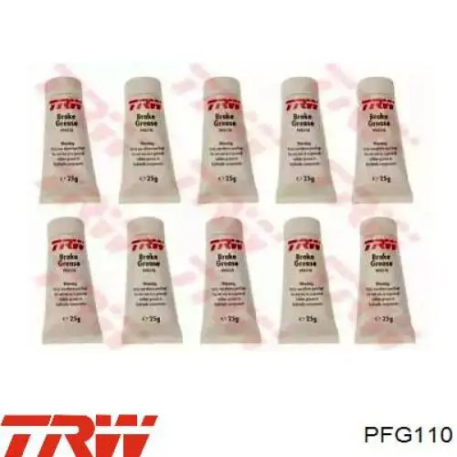 Comprar PFG110 TRW Grasa para guías de cáliper