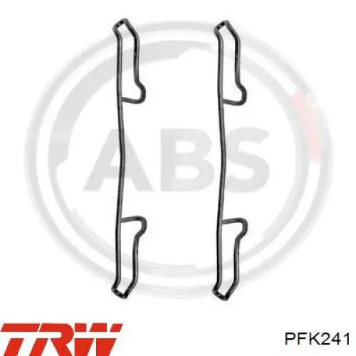 Comprar PFK241 TRW Resorte de retención de la pinza de freno