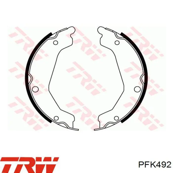 581444D500 Hyundai/Kia Juego de resortes de sujeción de pastillas de freno delanteras