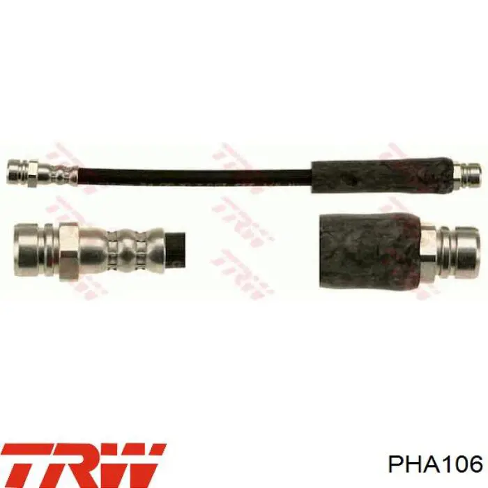 Tubo liquido de freno trasero TRW PHA106
