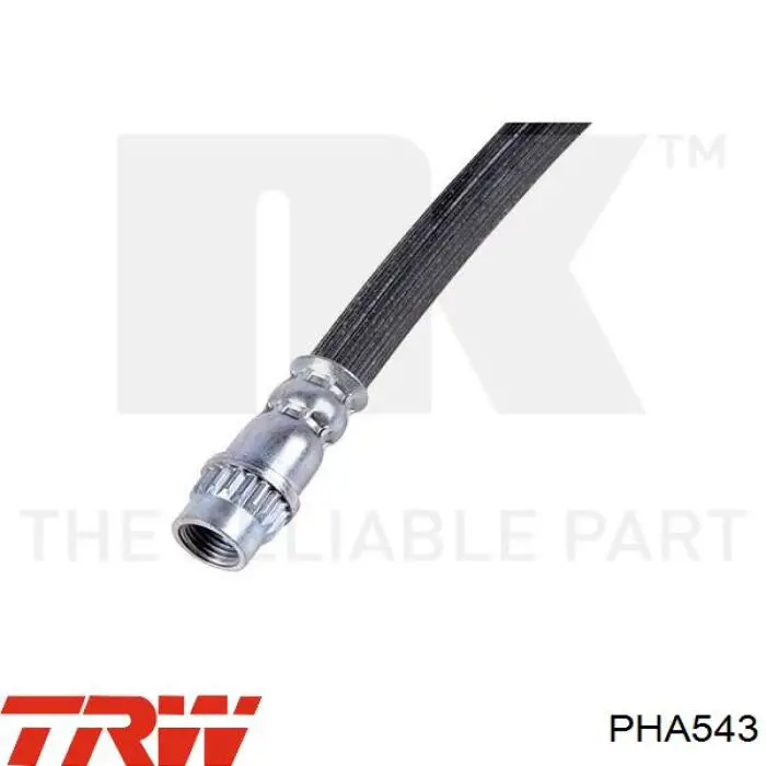 Latiguillo de freno trasero 8200781807 Renault (RVI)