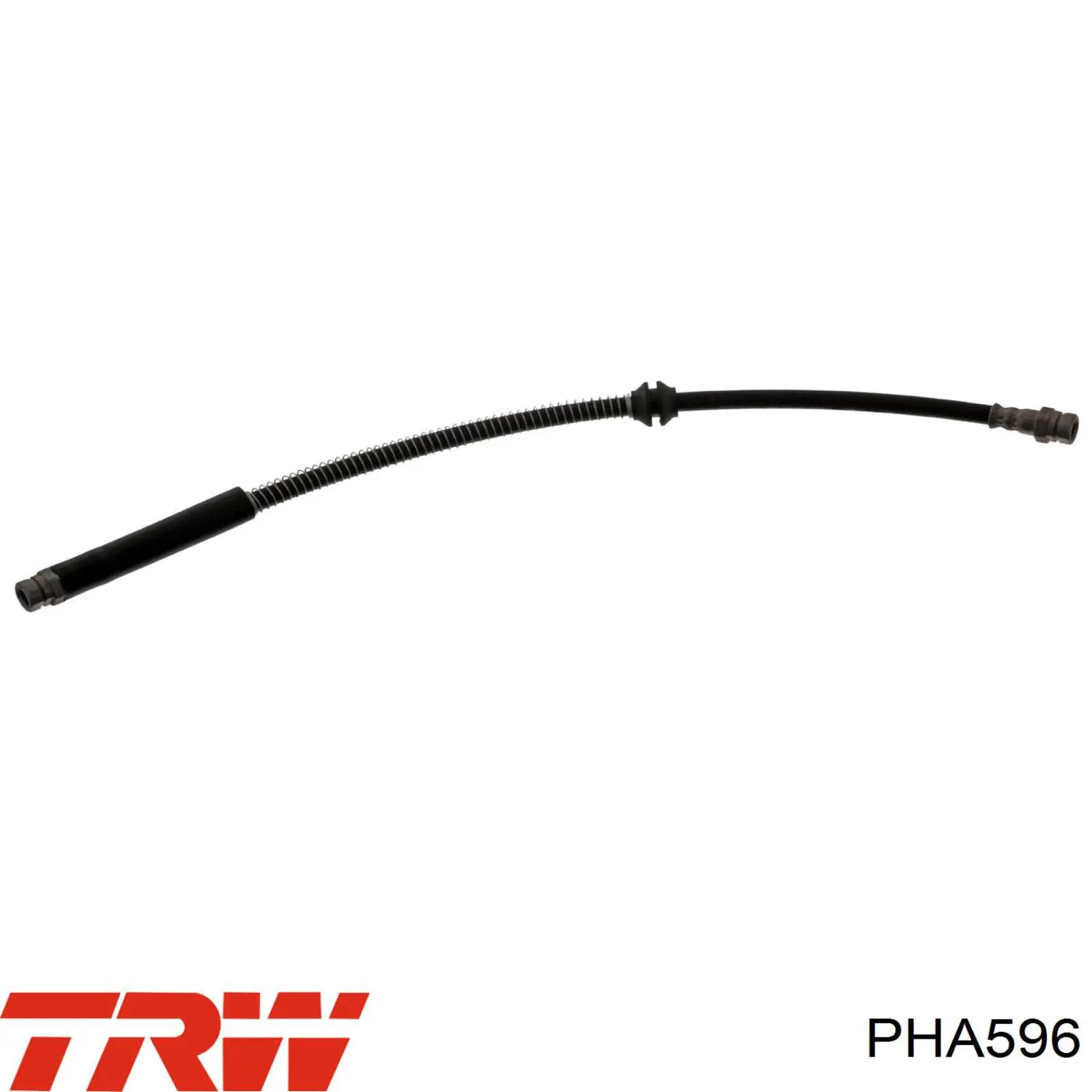 PHA596 TRW tubo flexible de frenos trasero