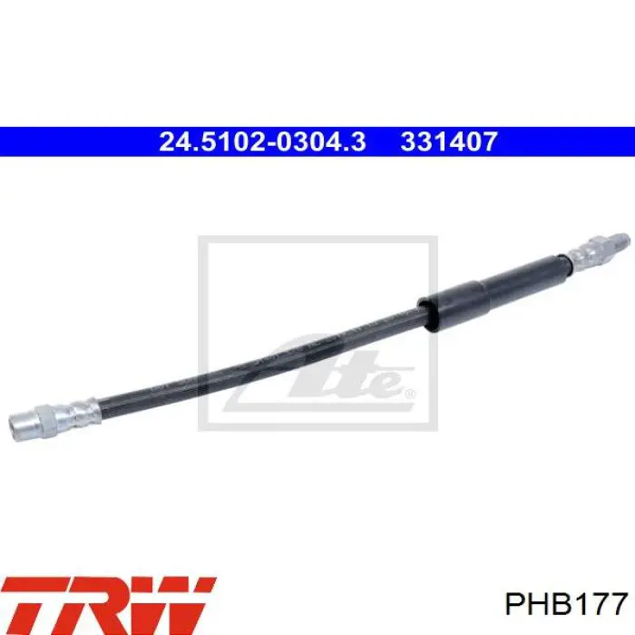 Comprar PHB177 TRW Latiguillo de freno trasero