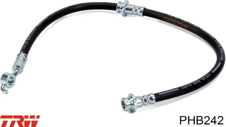 Latiguillos de freno delantero 7569161 Fiat/Alfa/Lancia