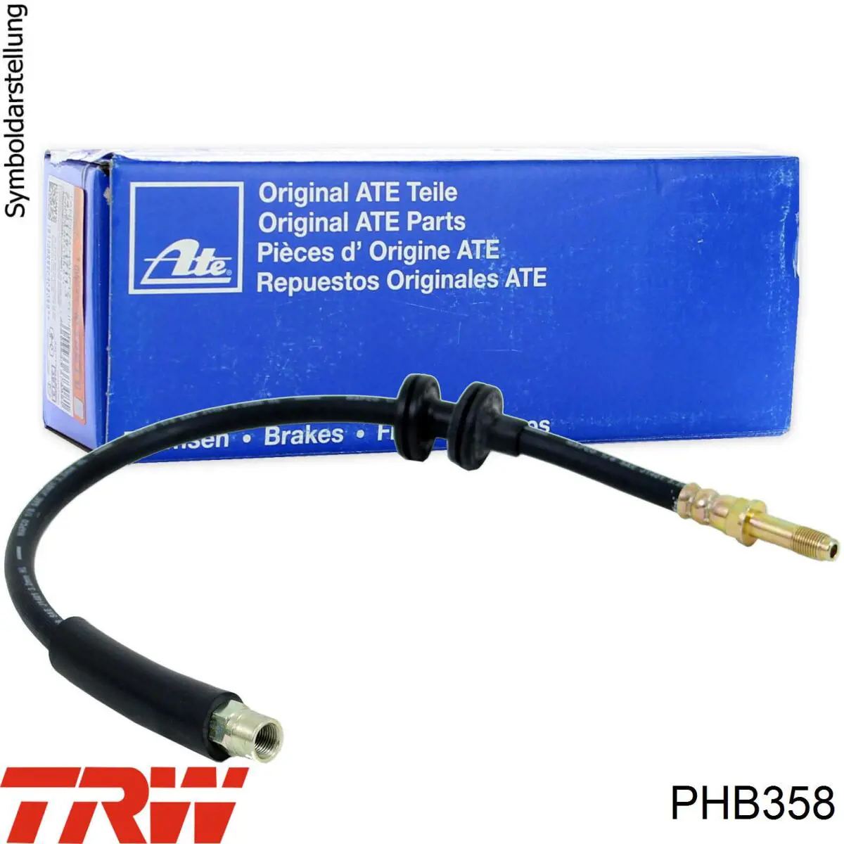 Latiguillos de freno delantero PHB358 TRW