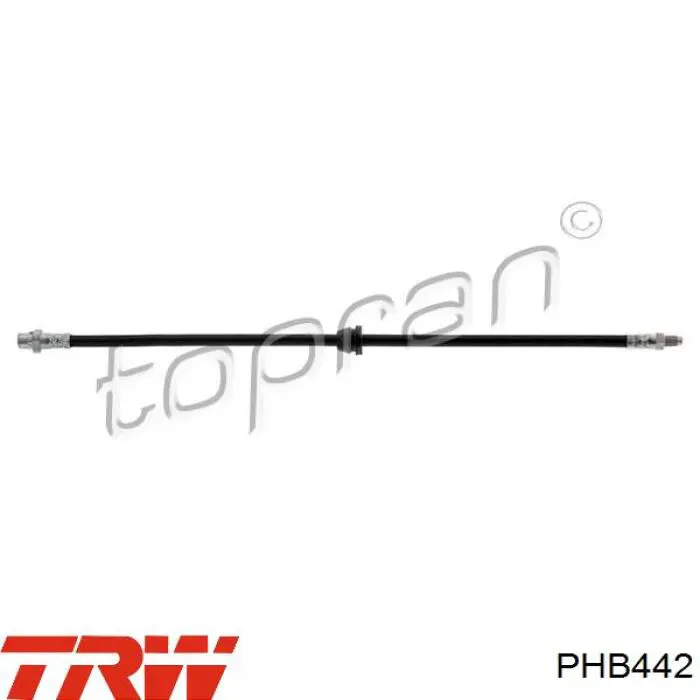 Latiguillos de freno delantero TRW PHB442 precio, desde 14,89 EUR