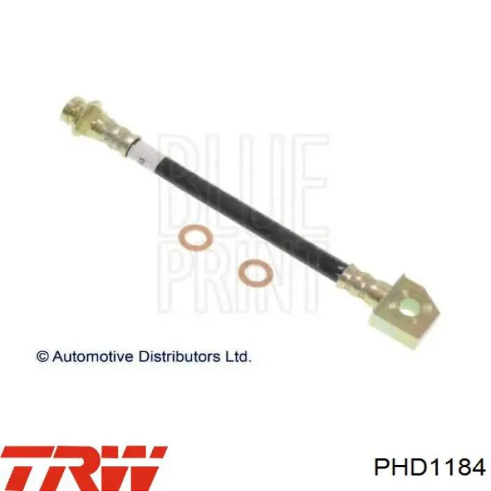 Manguera de freno trasera izquierda TRW PHD1184 precio, desde 17,01 EUR