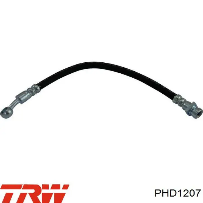 PHD1207 TRW Tubo flexible de frenos trasero derecho 