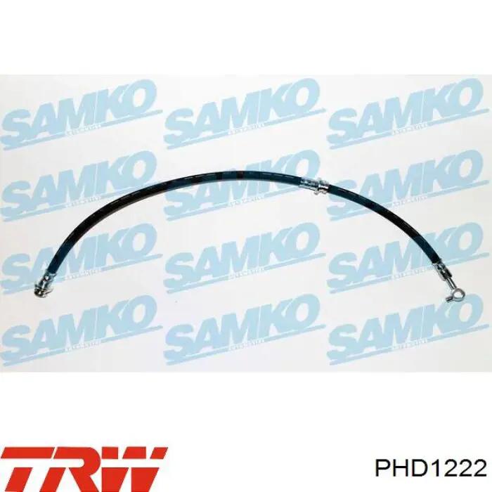 BBH-6837 Kavo Parts tubo flexible de frenos delantero izquierdo