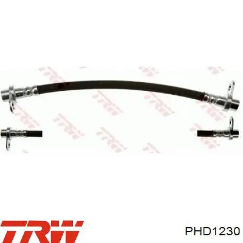 PHD1230 TRW tubo flexible de frenos delantero izquierdo