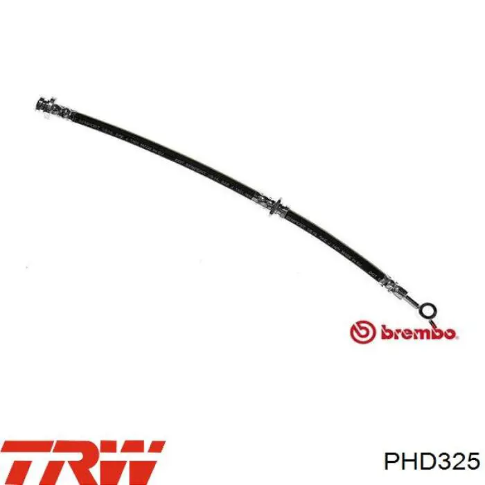 PHD325 TRW tubo flexible de frenos delantero izquierdo