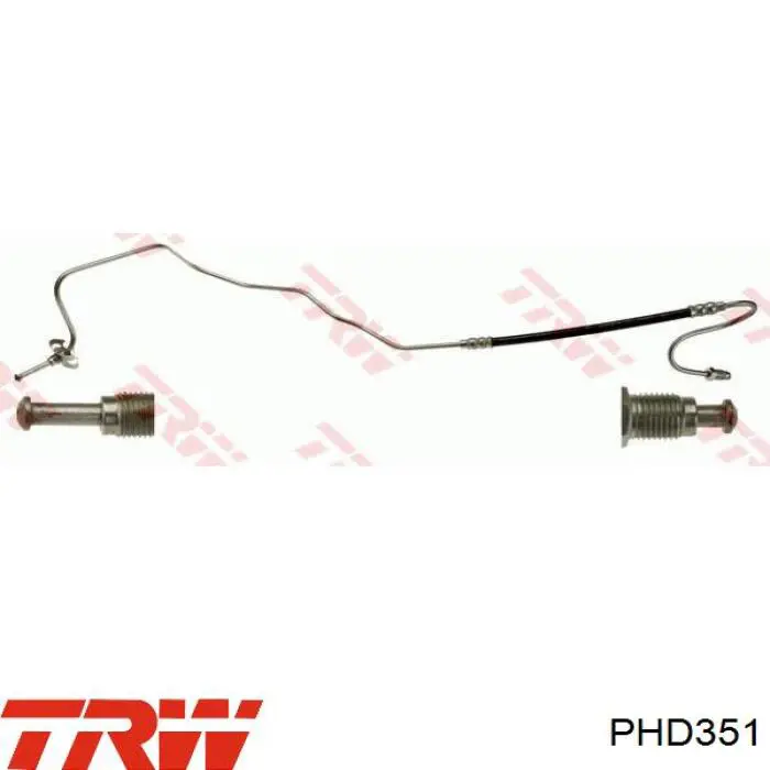 Latiguillo de freno trasero PHD351 TRW