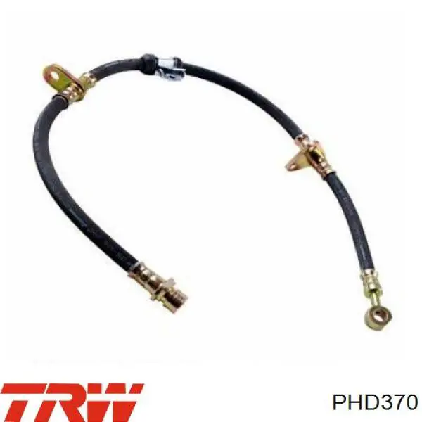 T28071 Brembo Tubo flexible de frenos delantero izquierdo 
