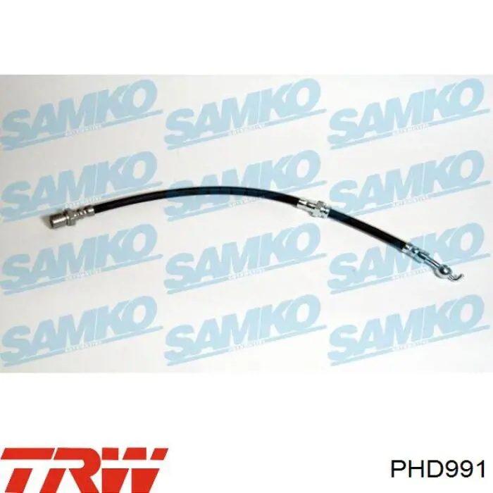 PHD991 TRW tubo flexible de frenos trasero derecho