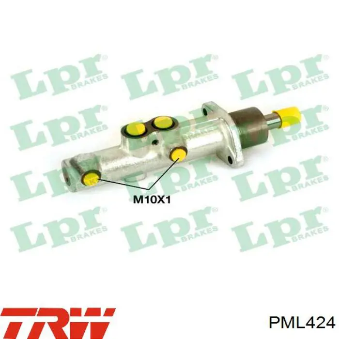 Cilindro maestro de frenos TRW PML424 precio, desde 84,09 EUR