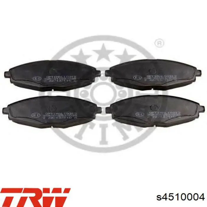 Pastillas de freno delanteras Chevrolet Spark (Matiz) M200, M250