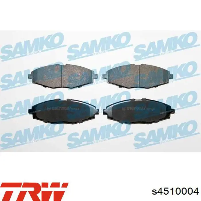 Pastillas de freno delanteras Chevrolet Spark (Matiz) M200, M250