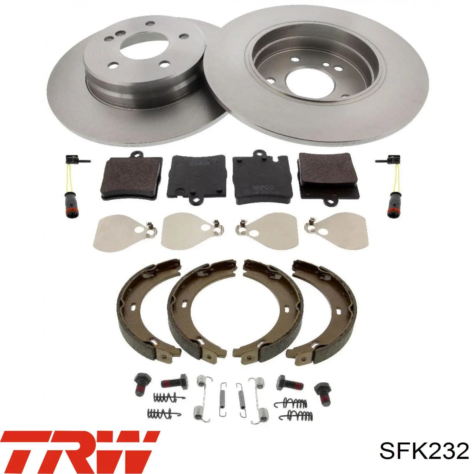  Kit reparación del freno de mano Mercedes S 