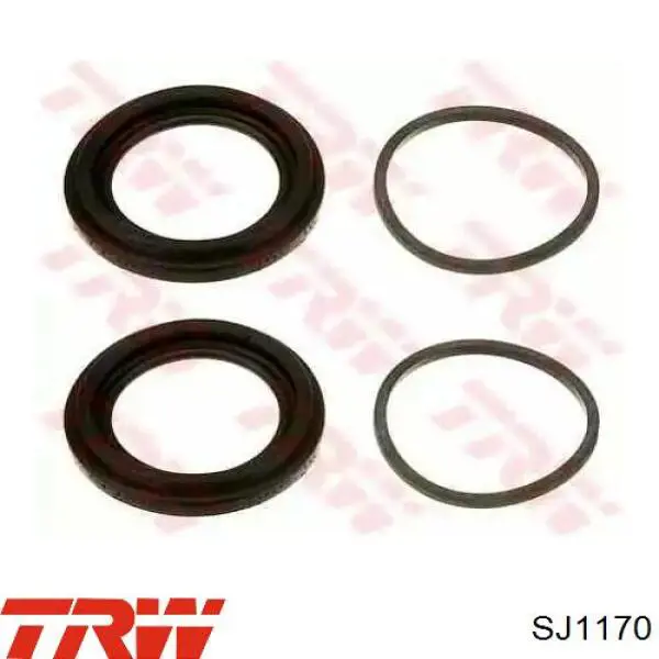 Kit de reparación de pinzas trasero Bosch 1987470084