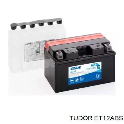 YT12ABS Exide Batería Start-Stop