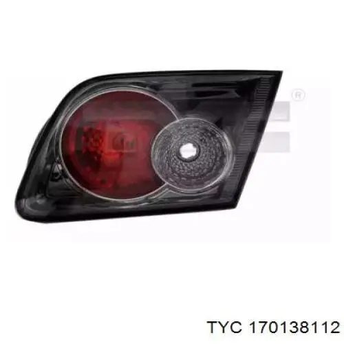GR1B513J0A Mazda Piloto trasero interior izquierdo