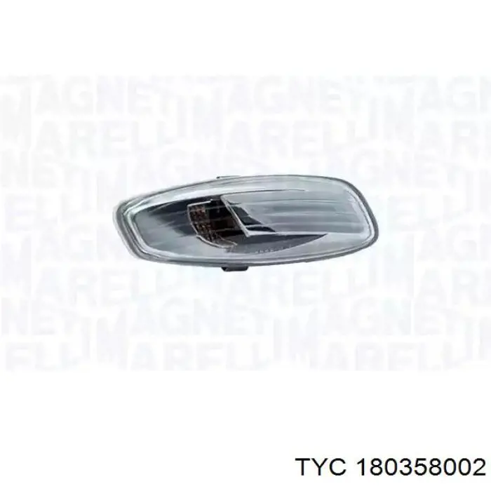 Luz intermitente de retrovisor exterior izquierdo para Peugeot 207 (WK)