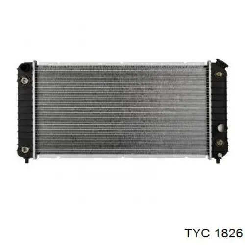 1826 TYC radiador refrigeración del motor